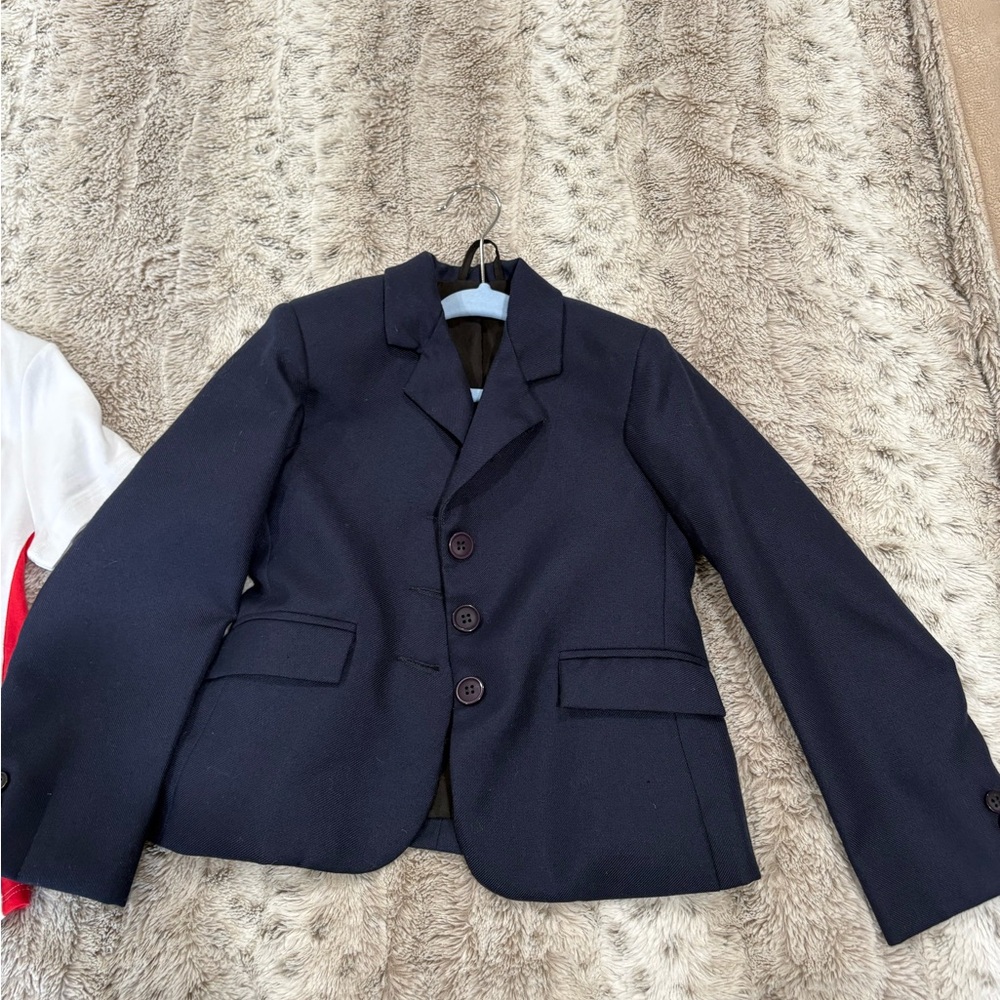 Horse back riding show shirt & hunter show coat
